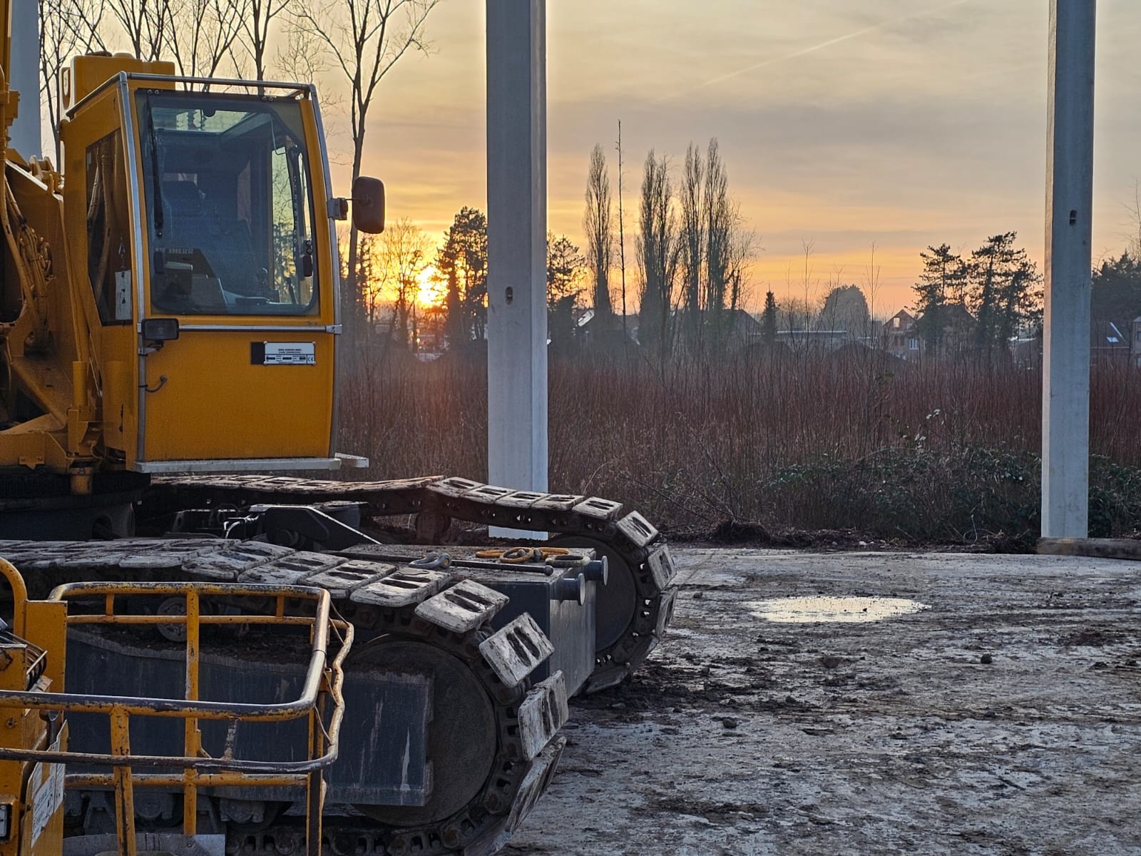 van een kraan – professionele kraandiensten van JDRISE in België